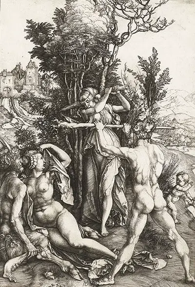 Herkules an der Kreuzung (Hercules at the Crossroad) Albrecht Durer